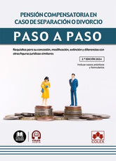 PENSION COMPENSATORIA EN CASO DE SEPARACION O DIVORCIO PASO - 9788411946100